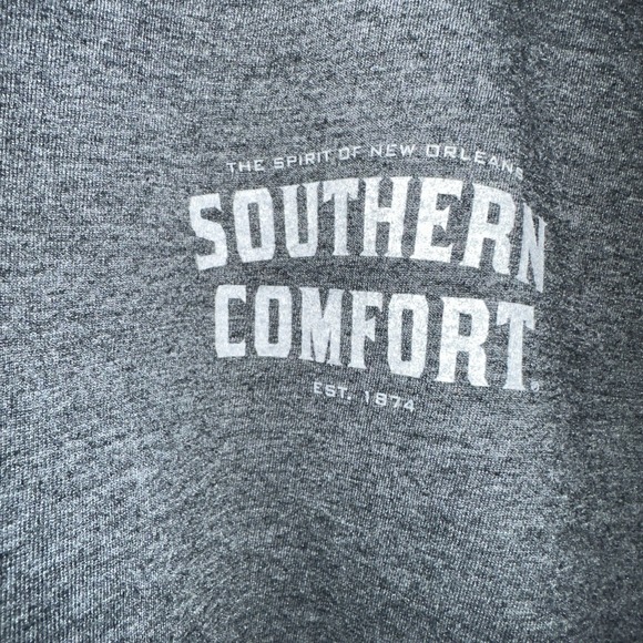 Southern Comfort Men's T-Shirt Soco Logo Gray XL Top - Picture 2 of 4